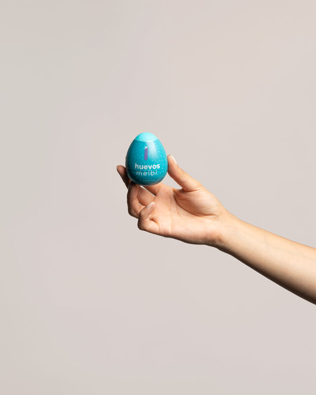 Masturbador de Pene Huevo Ice Meibi con Efecto ... image number null