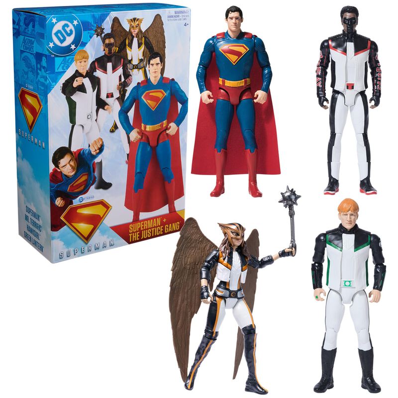 Set De Figuras De Acci&oacute;n Dc Comics Superman Gre... image number null