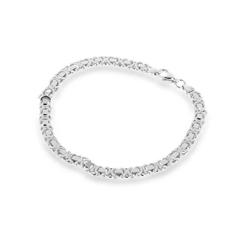 Pulsera Plata Blanca 925 21cm | Bizzarro image number null