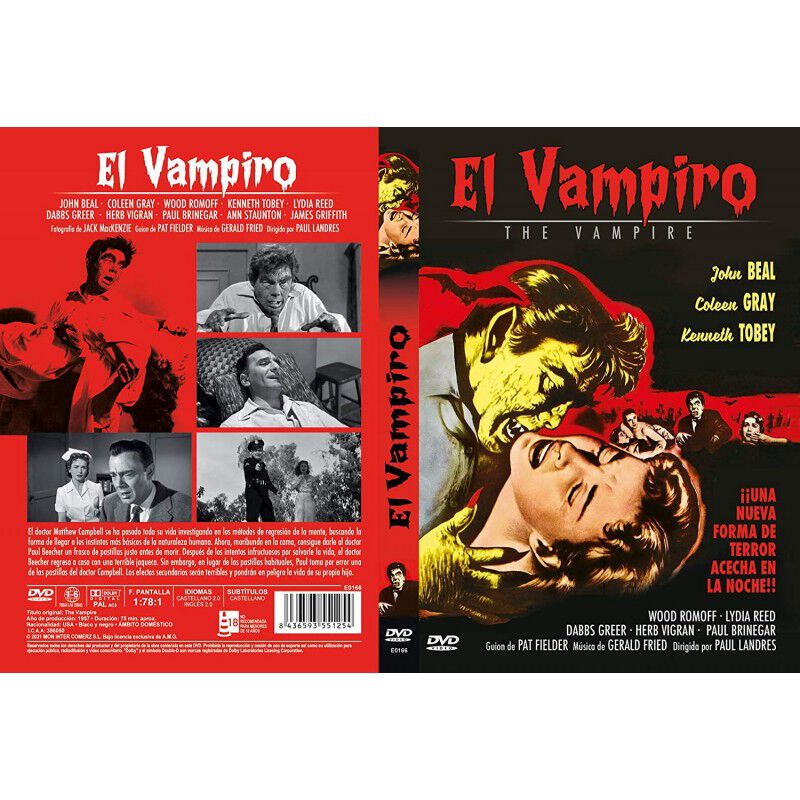 El Vampiro [DVD] (1957) The Vampire image number null