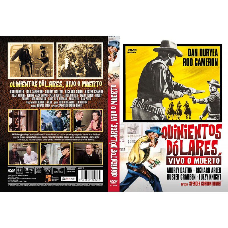 Quinientos D&oacute;lares, Vivo O Muerto [dvd] (1965) ... image number null