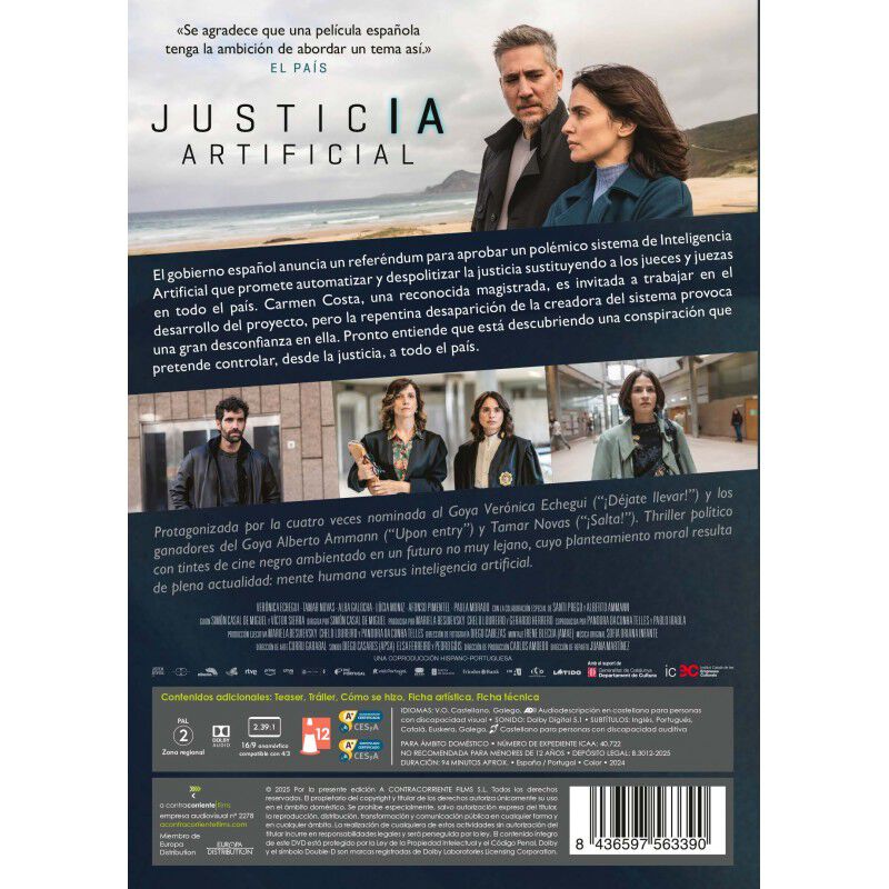 Justicia Artificial [DVD] (2024) image number null