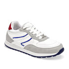 Moramora tenis para mujer blanco gris rojo cod 141307-E
