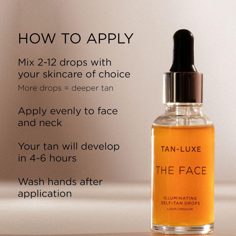 Gotas Bronceadoras Tan Luxe The Face Autobronce... image number null