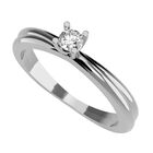 Anillo de Compromiso de 14K con Diamante de Laboratorio 0.20 CT F VS1 Talla 9.5 ORO BLANCO 14K &ndash; / M447-20-14W-LG-95