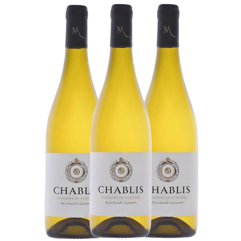 Vino Blanco Domaine De Virvane Chablis Aoc 750m... image number null