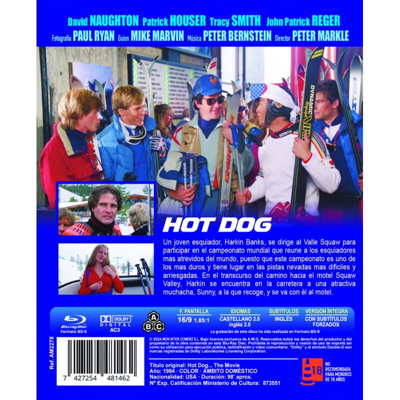 Hot Dog... [blu-ray] (1984) Hot Dog... The Movi... image number null