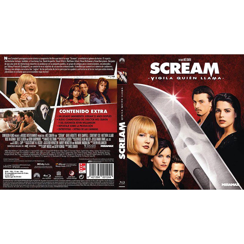 Scream - Vigila qui&eacute;n llama - BD [Blu-ray] image number null