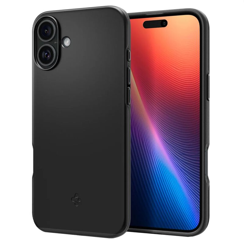 Funda Spigen Thin Fit Mag Para Iphone 16 Negra image number null