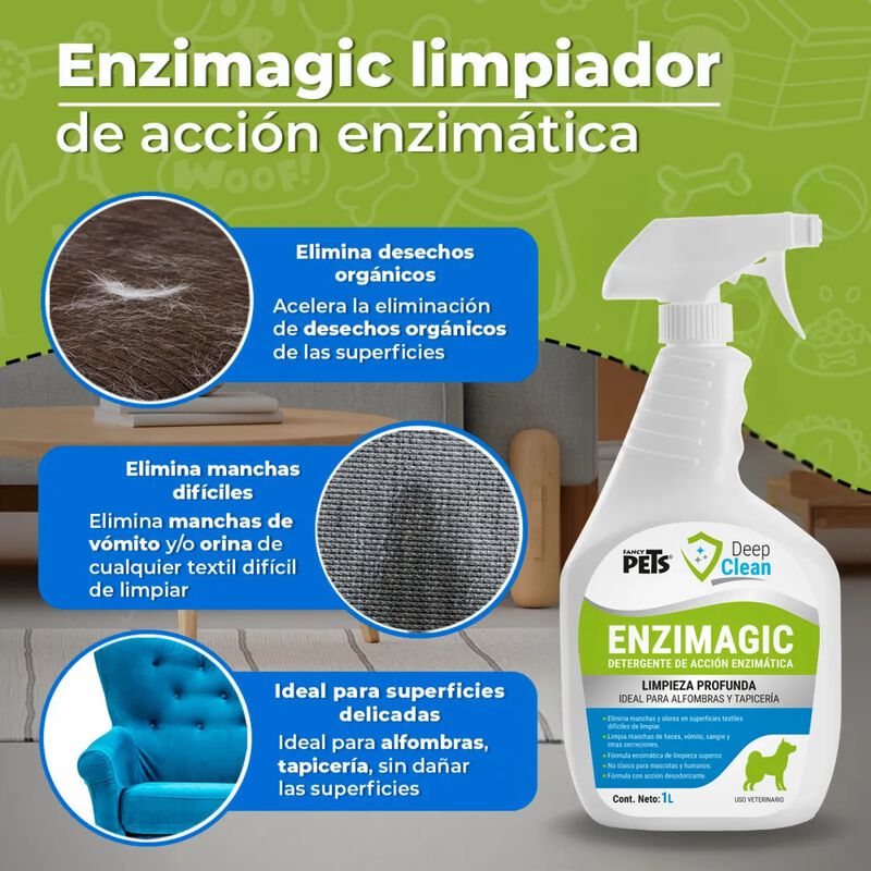 Fancy Pets. Enzimagic Limpiador De Accion Enzim... image number null