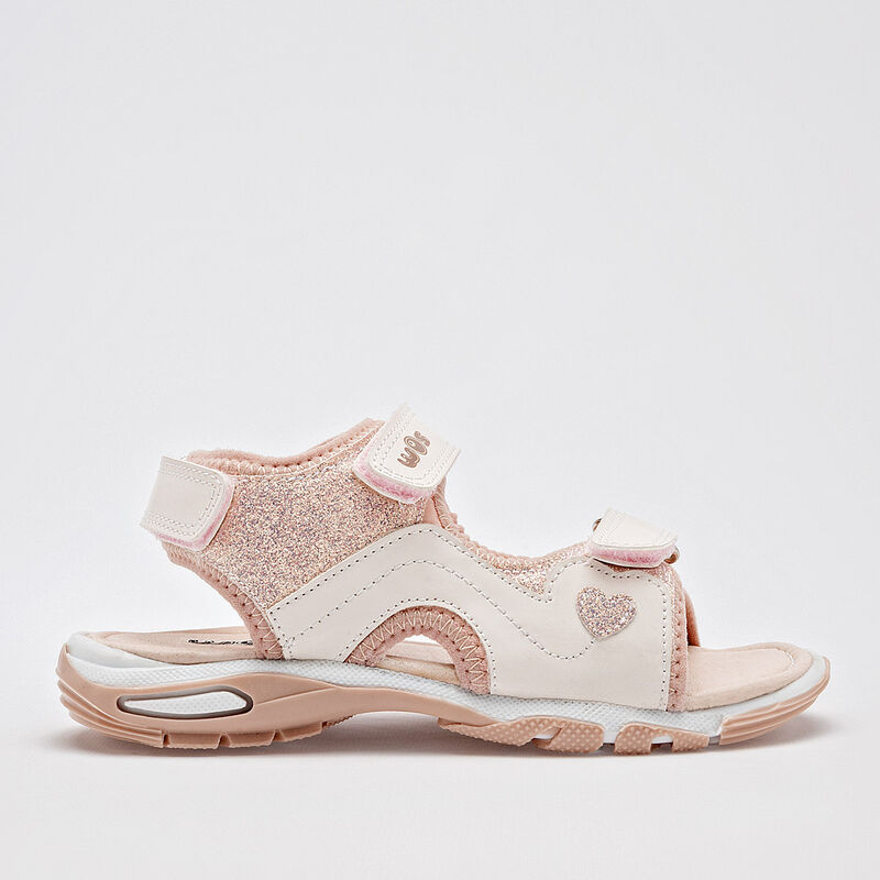 Wos Guany sandalia para ni&ntilde;a blanco rosa cod 14... image number null