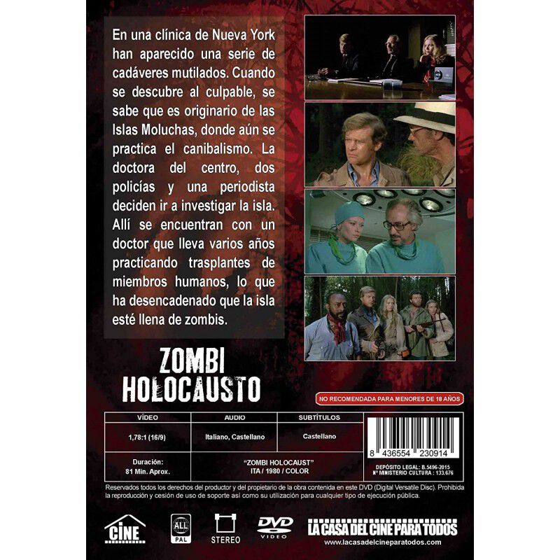 Holocausto Zombi (dvd) image number null
