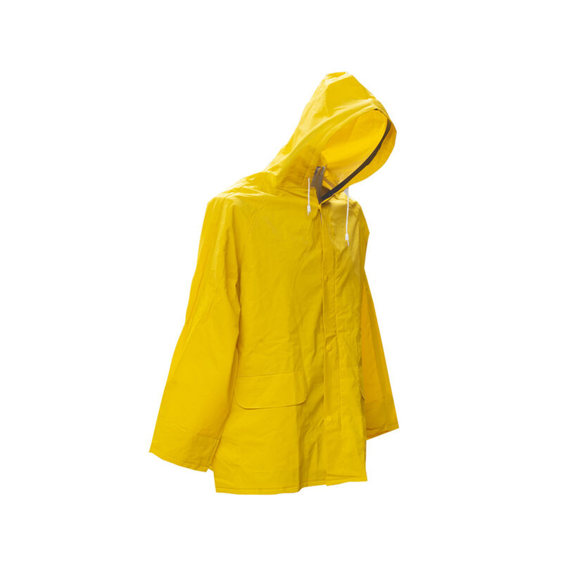Impermeable Pvc Chaqueta M Cierre Amarillo Reut... image number null