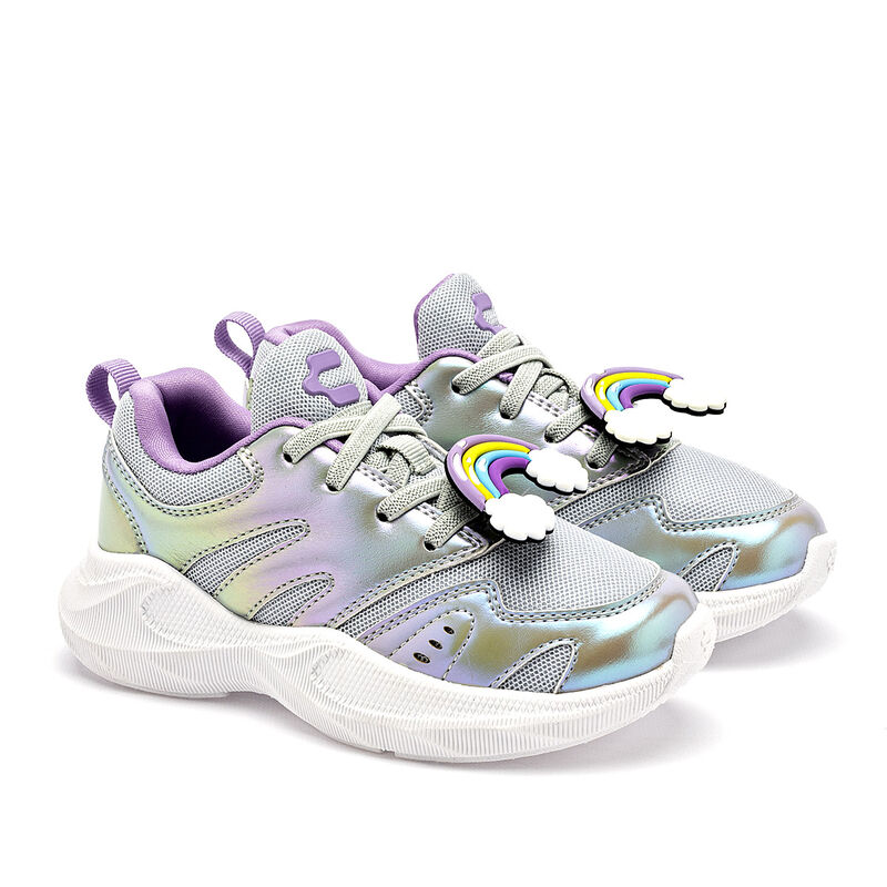 Charly Tenis urbano para ni&ntilde;a gris cod 139634-D image number null