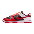 Tenis Nike Para Hombre Dunk Low Retro Black University Red