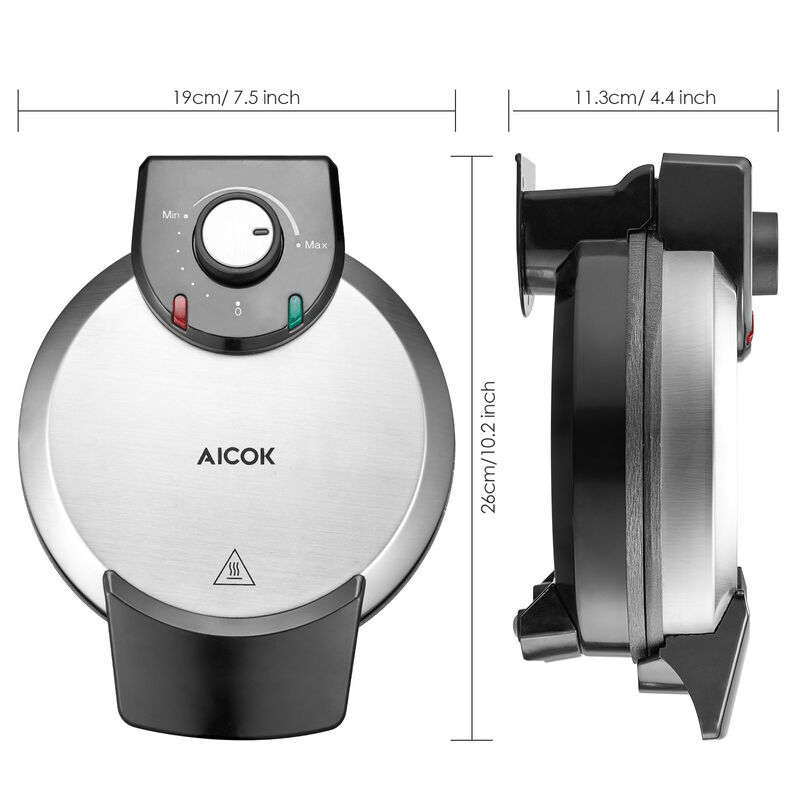 Waflera Circular Aicok SW-295 10 Temperaturas image number null