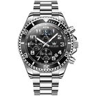 Reloj Olevs Moonphase De Acero Inoxidable Impermeable Para Hombre