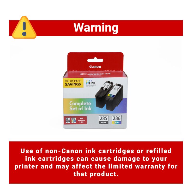 Cartuchos De Tinta Canon Pg-285 Negro/cl-286 Tr... image number null