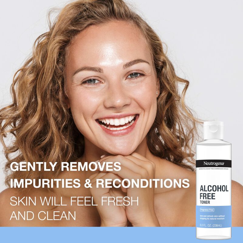 T&oacute;nico Facial Neutrogena, Suave Para Uso Diario... image number null