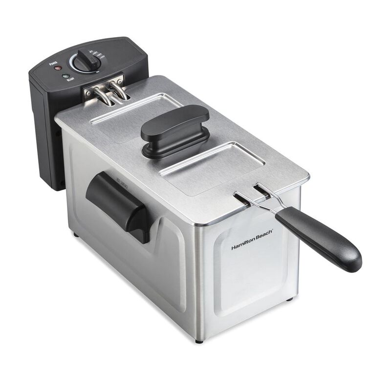 Freidora Electrica De Aceite Hamilton Beach 350... image number null