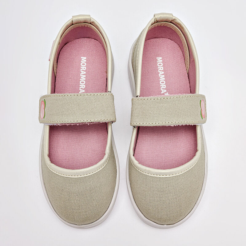 Moramora tenis para ni&ntilde;a beige cod 140857-D image number null