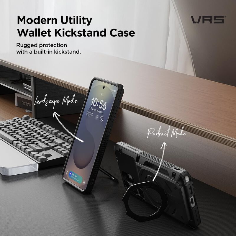 Funda VRS Design Galaxy S25 Ultra H&iacute;brida Negra... image number null