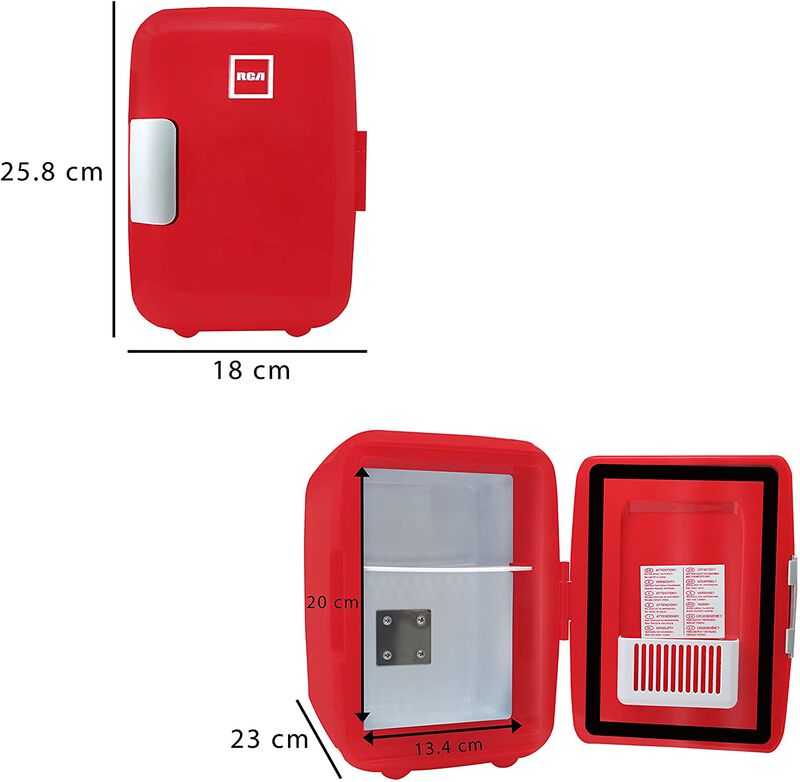 Mini Refrigerador RCA Rojo image number null