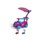 Montable Correpasillos Con Bast&oacute;n Parental Desmontable, Volante Funcional, Luz, Sonido Y Toldo &mdash; Para Ni&ntilde;os De 3 A 6 A&ntilde;os Rosa