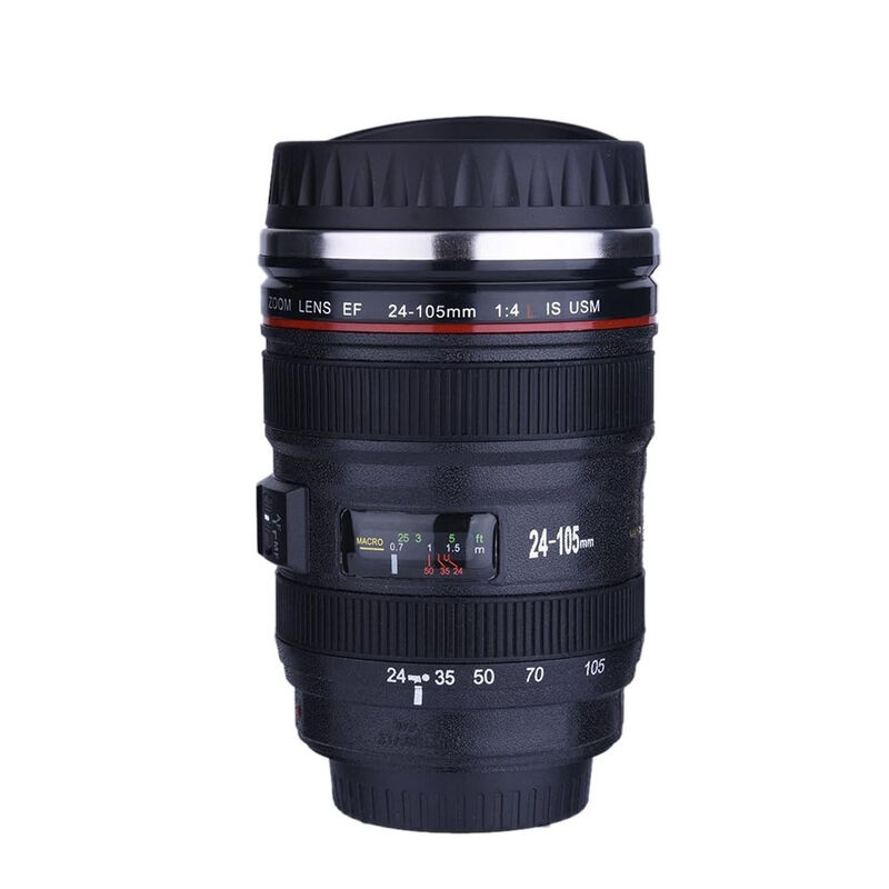 Termo en forma de lente de cámara reflex image number null