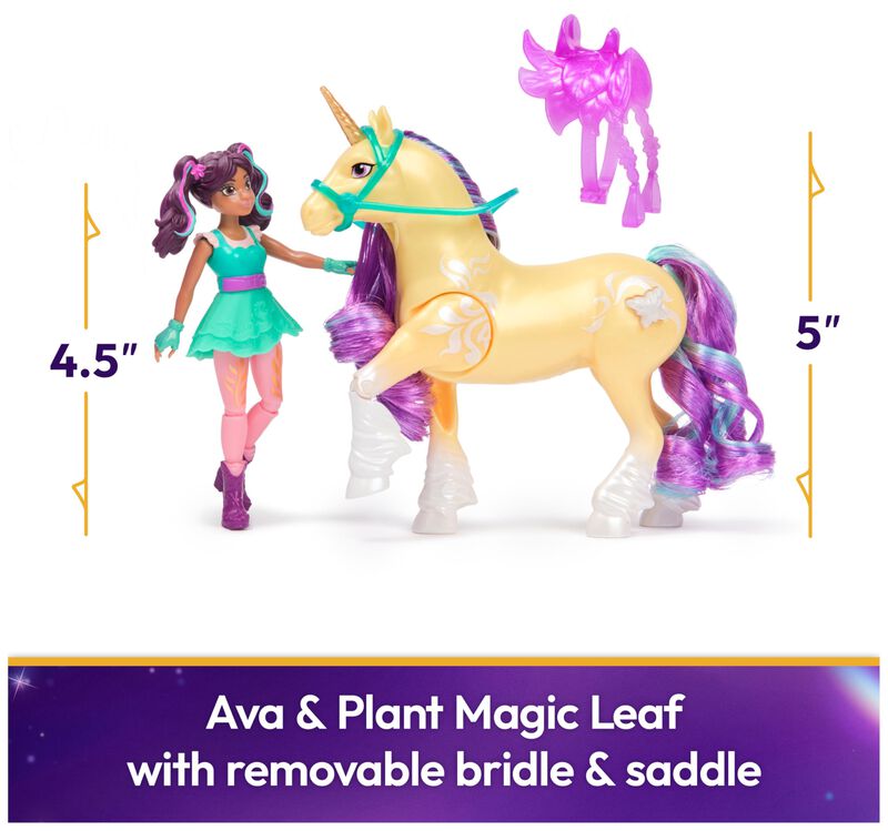 Hoja M&aacute;gica Ava & Plant De Toy Unicorn Academy ... image number null