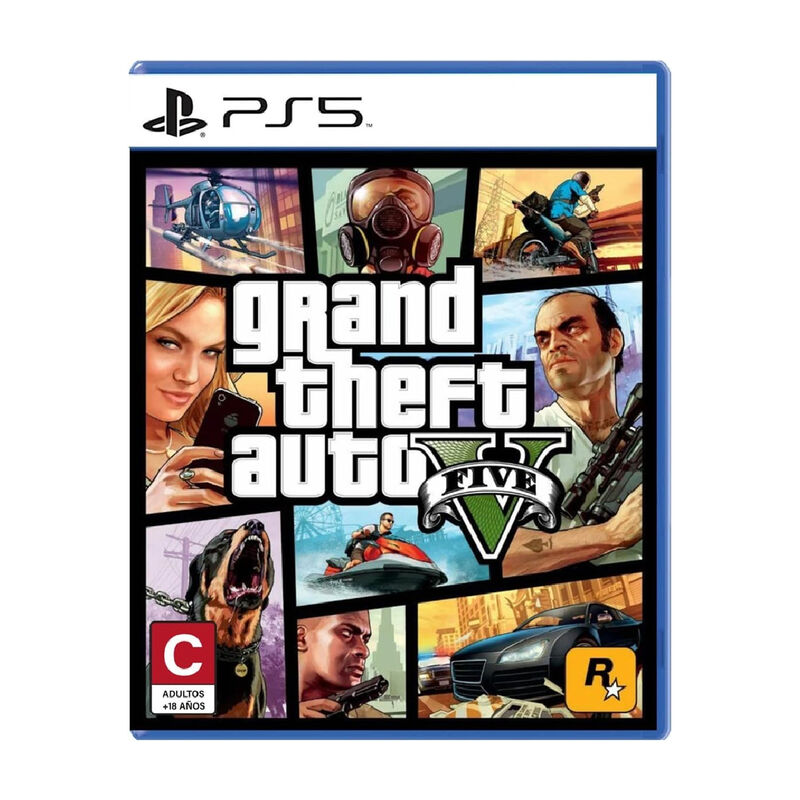 Unidad De Disco Ps5 Digital + Ps5 Juego Grand T... image number null