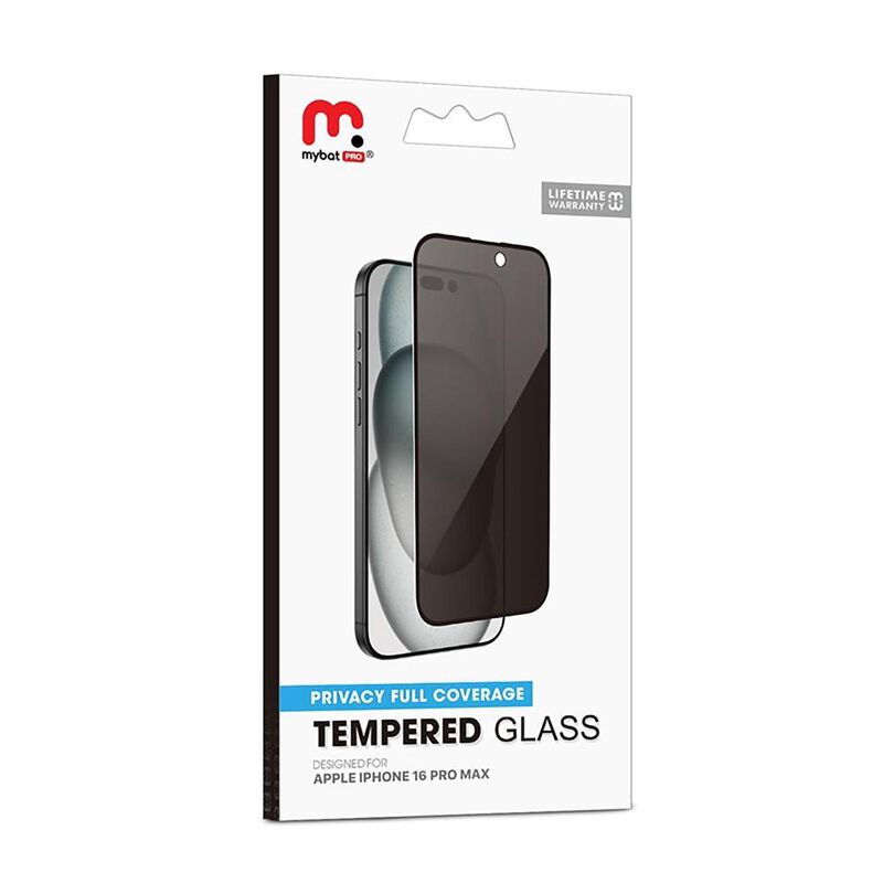Mica Vidrio Privacidad MYBAT para iPhone 16 PRO... image number null