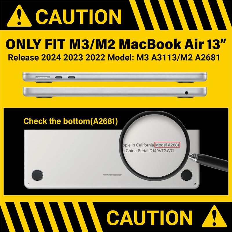Kit De Carcasas R&iacute;gidas Ibenzer Para Macbook Ai... image number null
