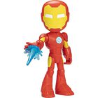Figura De Acci&oacute;n Spidey Y Sus Incre&iacute;bles Amigos Iron Man 23 Cm