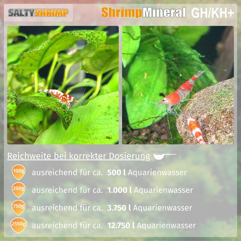 Tratamiento de agua Saltyshrimp GH/KH+ 750g image number null