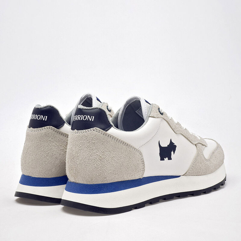 Ferrioni Tenis urbano para hombre. Gris blanco ... image number null