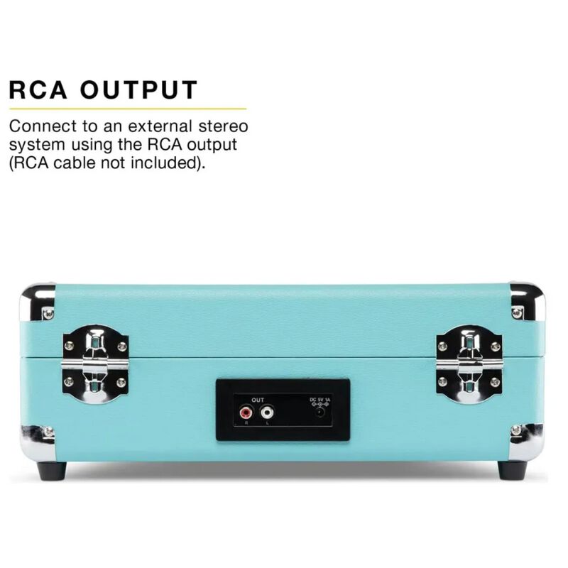 Tocadiscos Vintage Portafolio Victrola Port&aacute;til... image number null