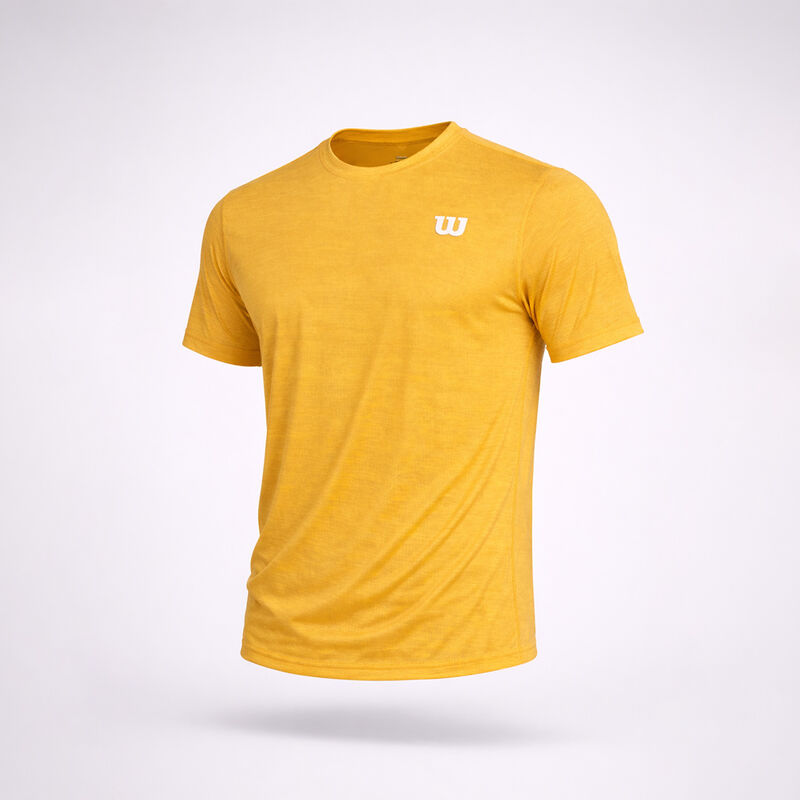 Playera Deportiva Wilson Para Hombre Naranja Eg image number null