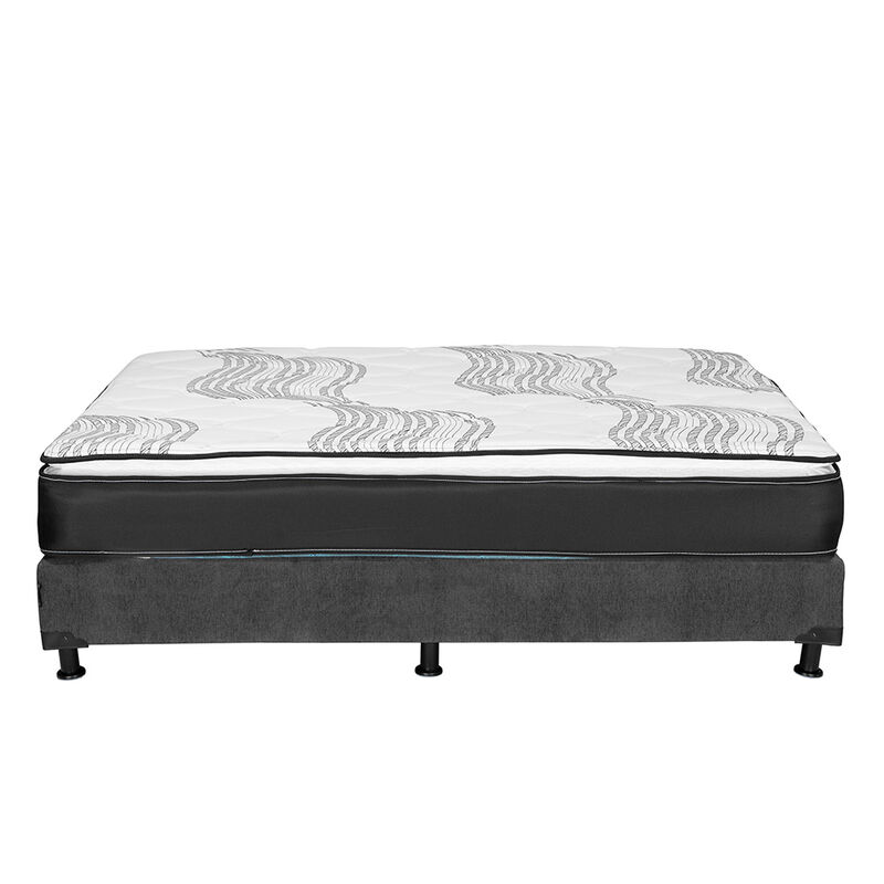 Colch&oacute;n Queen Size Premier + Box + Almohada 2pa... image number null