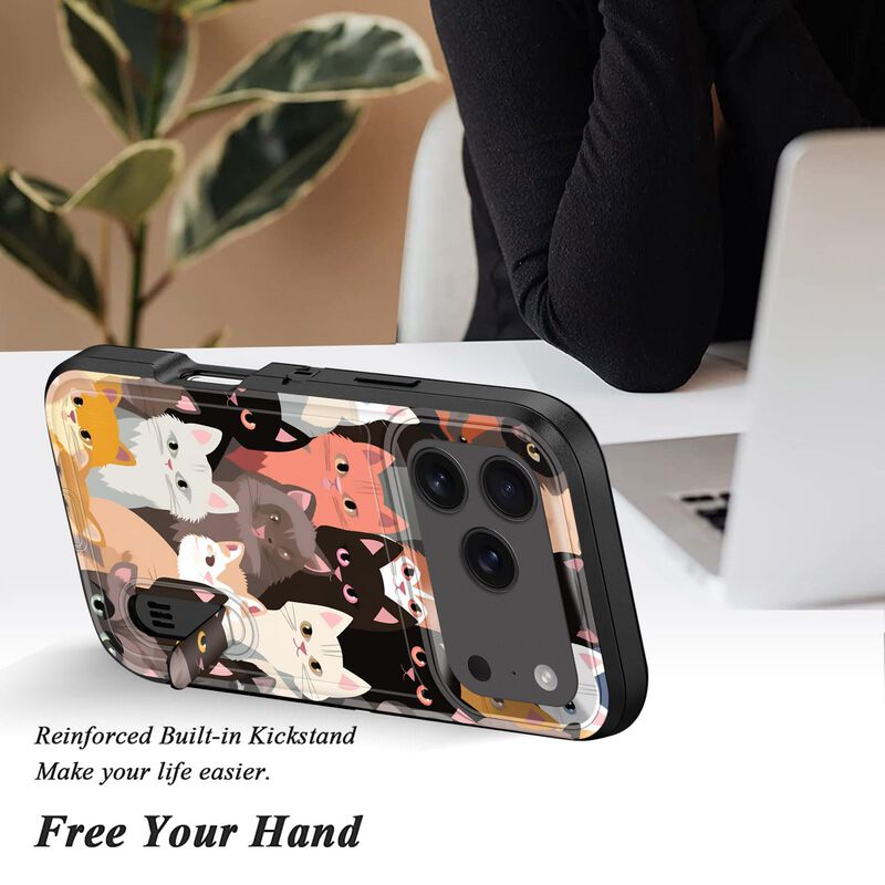Funda BFUKVOU para iPhone 17 Pro (6.3" ) con So... image number null