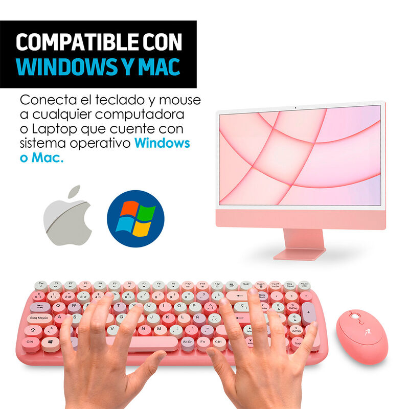 Teclado Y Mouse Inalámbrico image number null