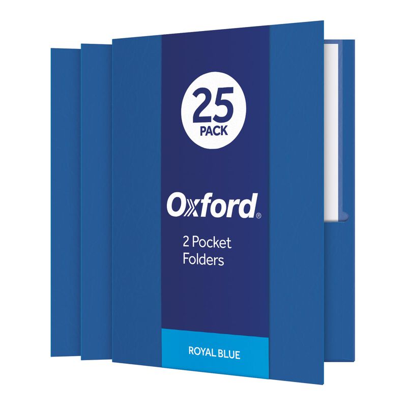 Carpeta Oxford De Papel Texturizado Con Doble B... image number null