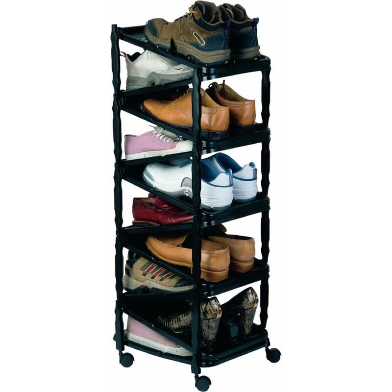 Rack Zapatera Extendible 10 Pares Zapatos Facil... image number null