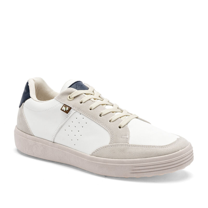 Ferrioni tenis para hombre blanco beige negro c... image number null