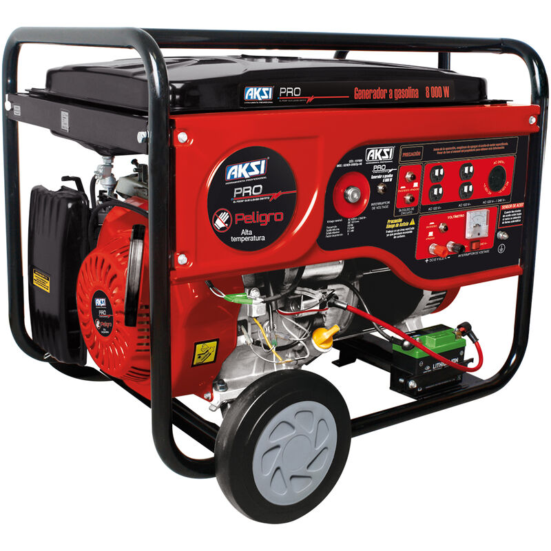 Generador Electrico Aksi Portatil a Gasolina 10... image number null