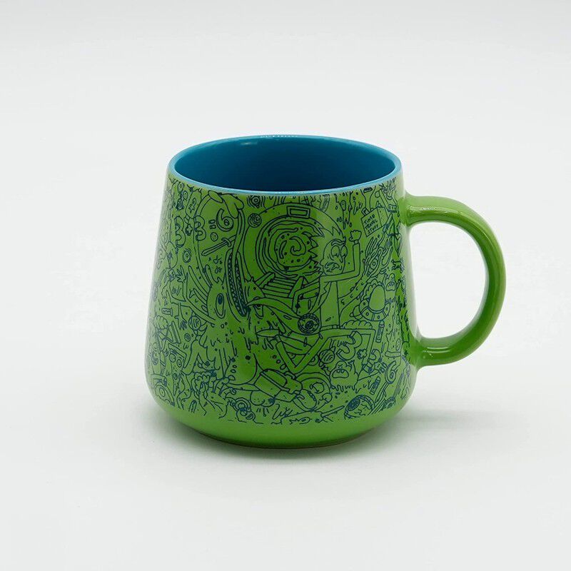 Set de Desayuno Rick & Morty Taza 380 mls + Bol... image number null