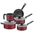 Bater&iacute;a de Cocina Tramontina Loreto 20399/782 Rojo 5 Piezas alb3