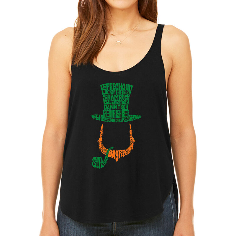 Tank Top Holgado Word Art Para Mujer - Duende I... image number null