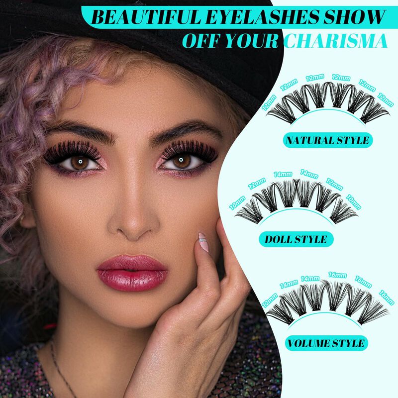Kit De Extensi&oacute;n De Pesta&ntilde;as Amzgirl Lash 320 U... image number null