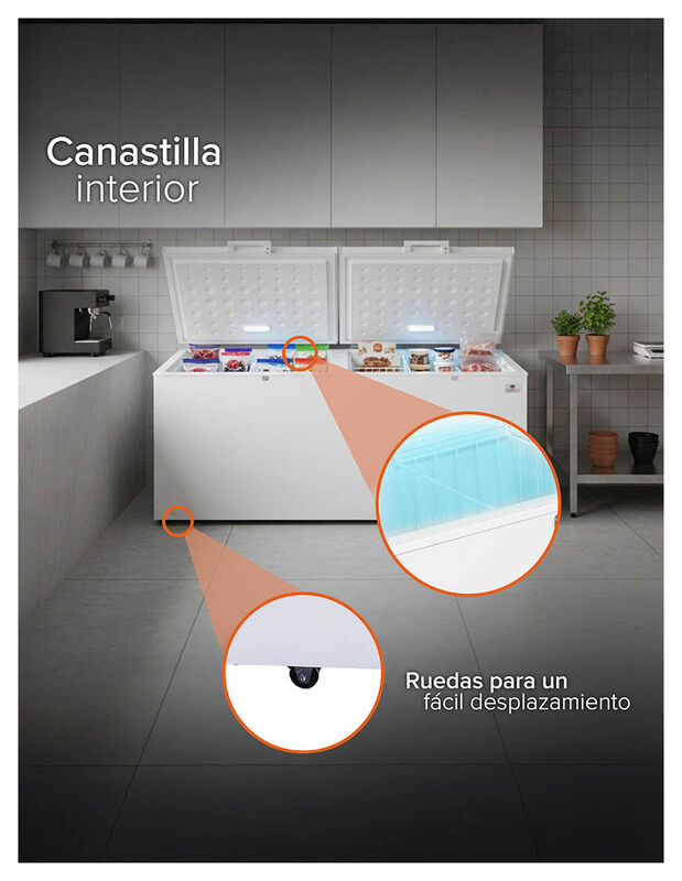 Congelador Horizontal 25 Pies 708 L White-westi... image number null